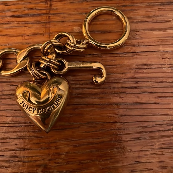 Juicy couture, charm bracelet with a gold and diamond heart - Picture 3 of 5